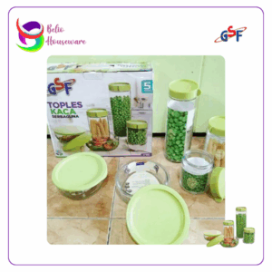 GSF Toples Kaca 5in1 G-1095 Hijau
