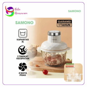 Samono Food Chopper 2L SW-C300 Low Watt - White