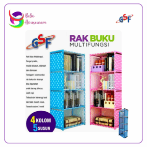 GSF Rak Buku Multifungsi Belakang Tertutup G-4205