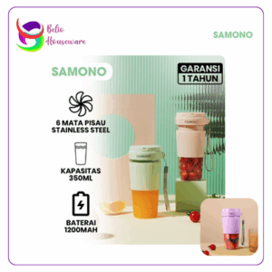 Samono Food Blender Portable (SW-Y9) Pink / Green/ Purple