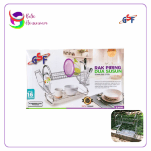 GSF Rak Piring Stainless Minimalis Besar Kode G - 4440