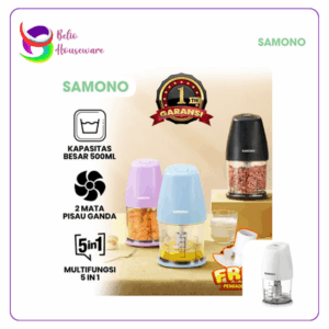Samono Food Chopper SW-C180 180W Multifungsi 500mL