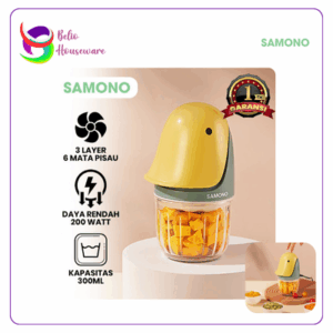 Samono Food Chopper Magic Duck SW-C200 - Green+Yellow