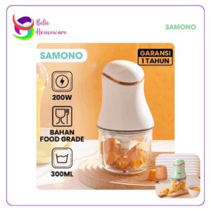 Samono Food Processor Chopper 300ml SW-099 - Green