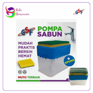 GSF Pompa Sabun + Free Spon Cuci Piring G-135
