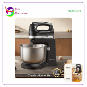 Samono Stand Mixer SW-HMB300 300W Kapasitas 4L - Black
