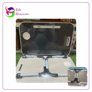 Meja Laptop Portable Besar + Pegangan Hitam