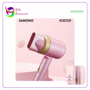 Samono Hair Dryer SW-HD40 Bisa Dilipat 400W - Pink