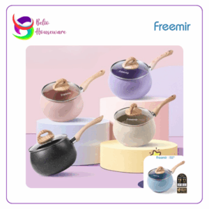 Freemir Panci Gemoy Viral 16cm Granit Anti Lengket (A27502) - Beige