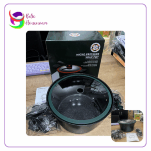Sinda Presto Mini 22cm + Tutup Kaca - Hijau